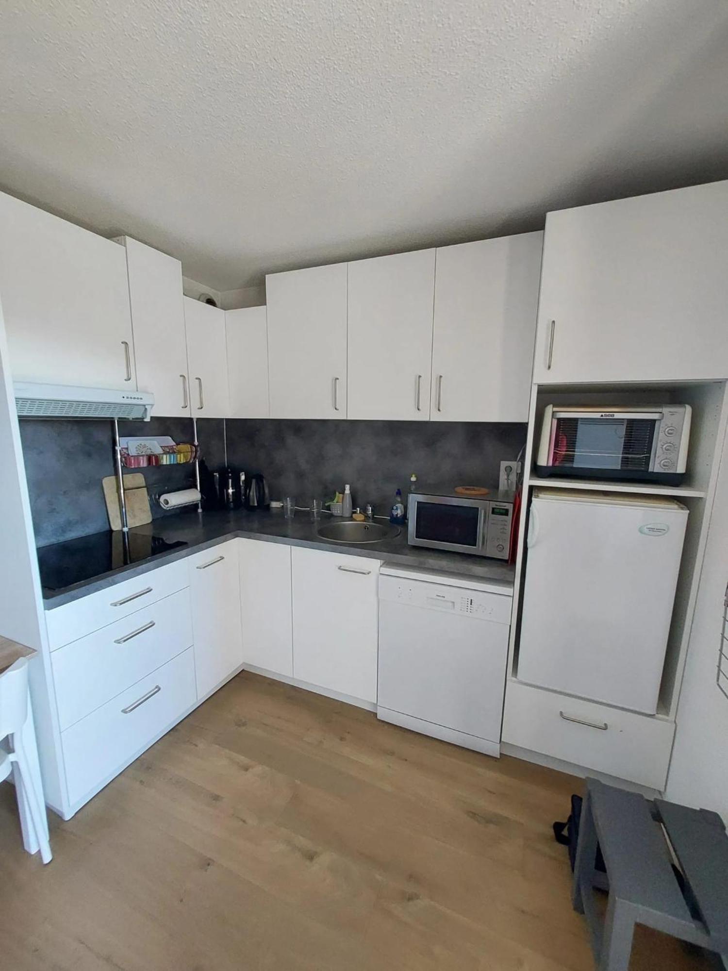 Appartement Confortable A L'Alpe D'Huez De 27 M² Avec Vue Montagne Kültér fotó