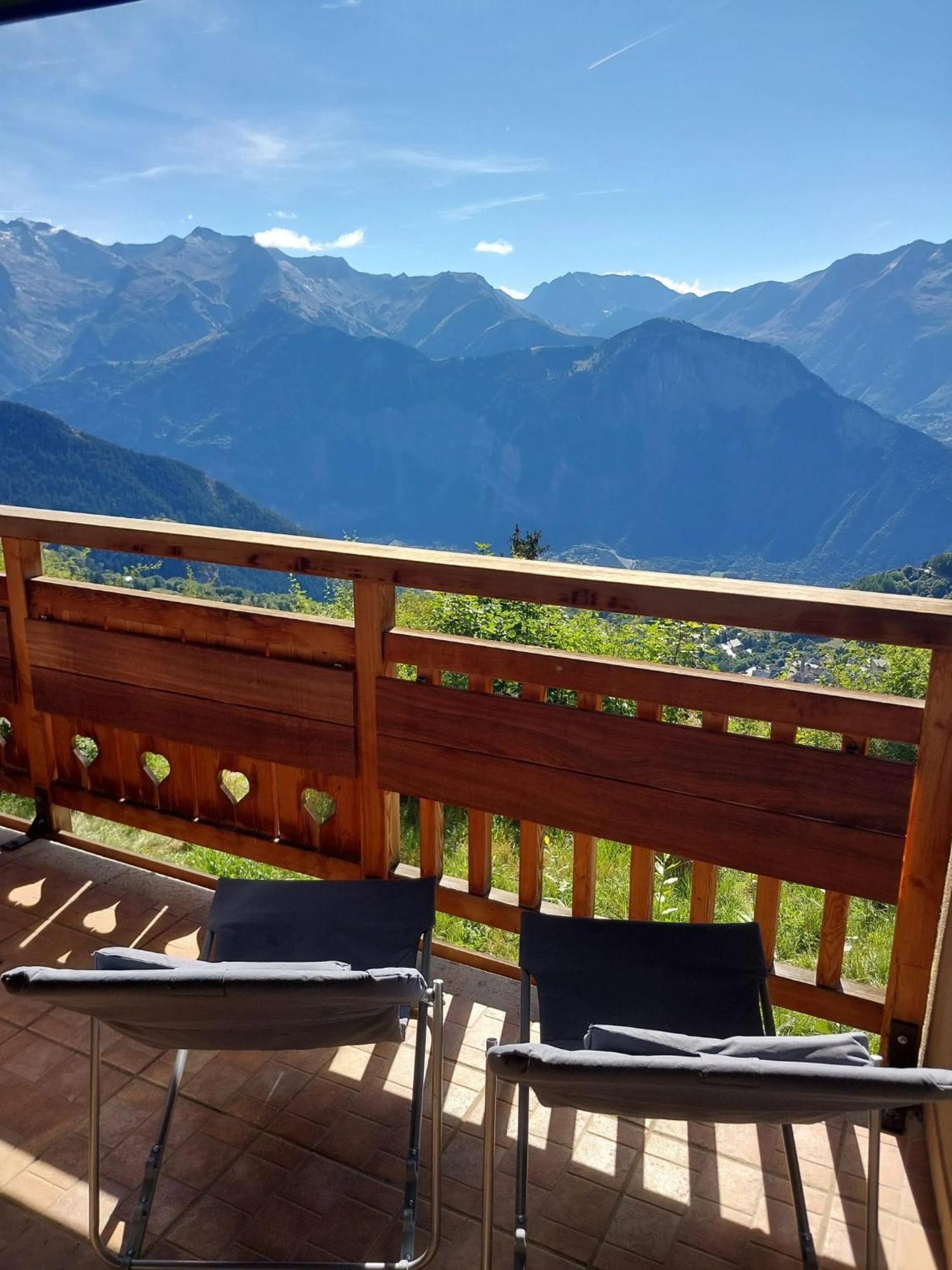 Appartement Confortable A L'Alpe D'Huez De 27 M² Avec Vue Montagne Kültér fotó