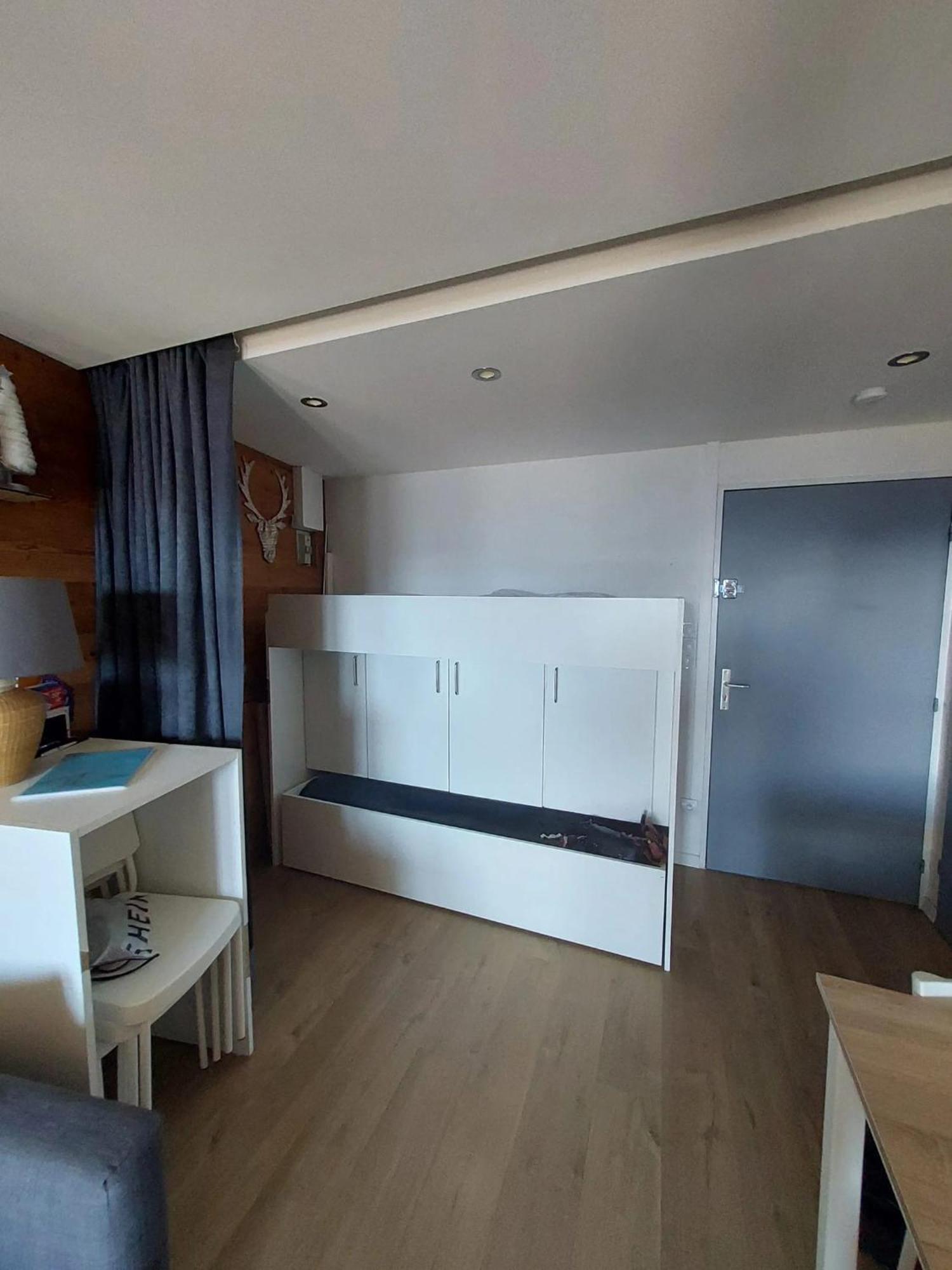 Appartement Confortable A L'Alpe D'Huez De 27 M² Avec Vue Montagne Kültér fotó