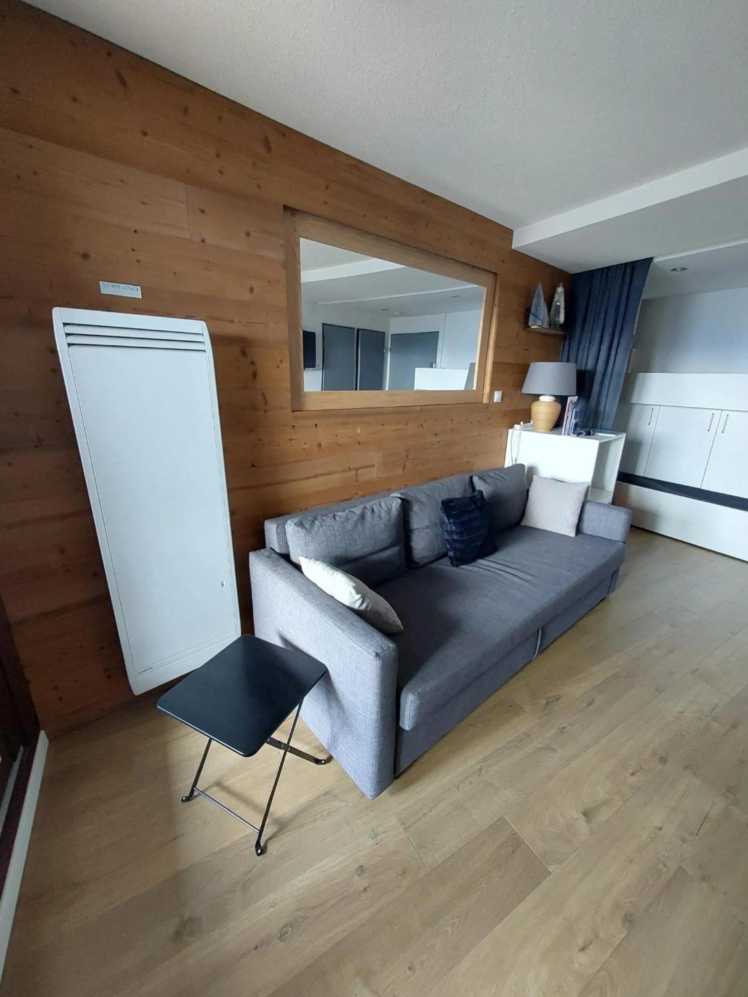 Appartement Confortable A L'Alpe D'Huez De 27 M² Avec Vue Montagne Kültér fotó